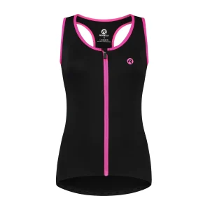 Abbey Tanktop Dames - Zwart/Roze