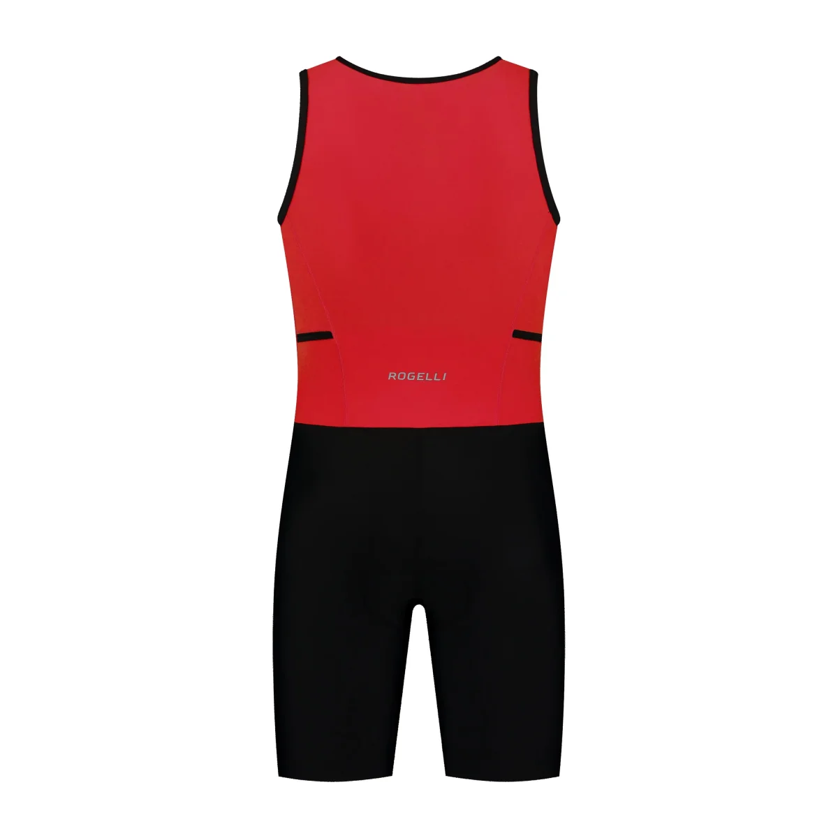 Florida Triathlon Pak Zonder Mouw - Zwart/Rood - Afbeelding 6