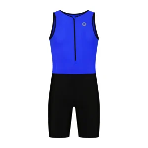 Florida Triathlon Pak Zonder Mouw - Zwart/Blauw