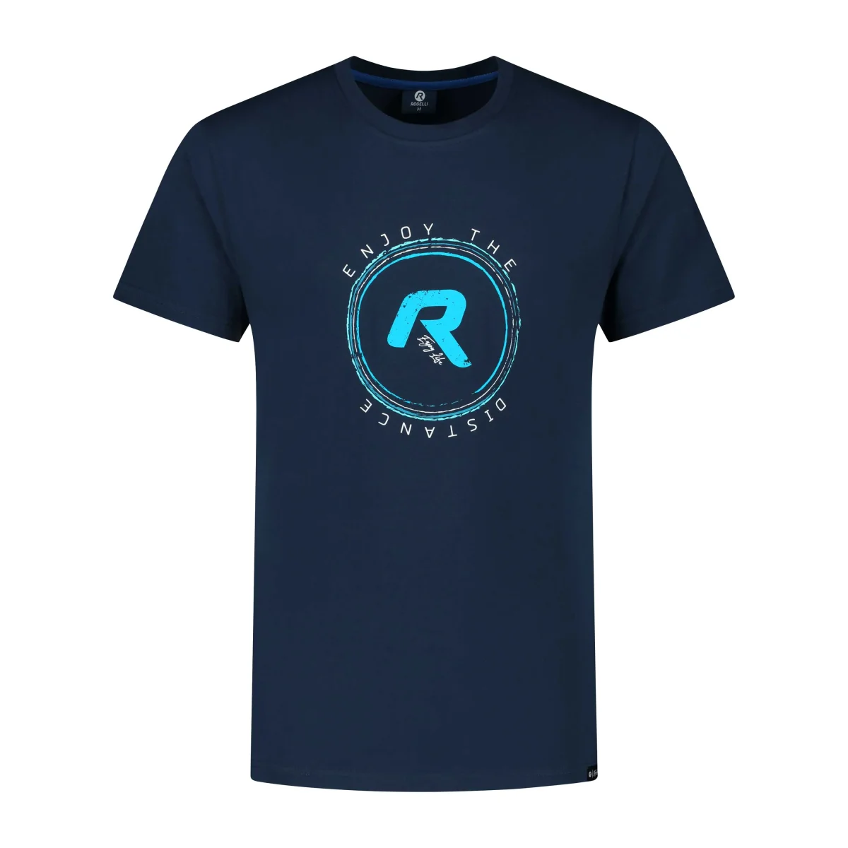 Enjoy Life Graphic T-Shirt Heren - Donkerblauw - Afbeelding 2