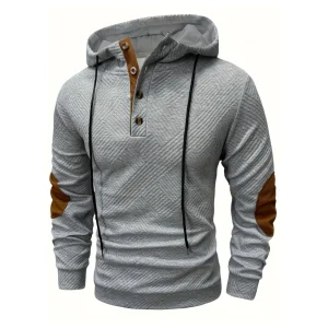 Outdoor Heren Hoodie – Comfort Stretch