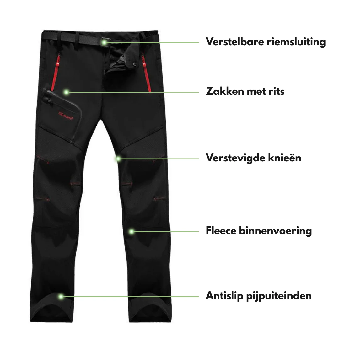 Heren Winter Wandelbroek – Waterbestendig – Warme Voering - Afbeelding 6