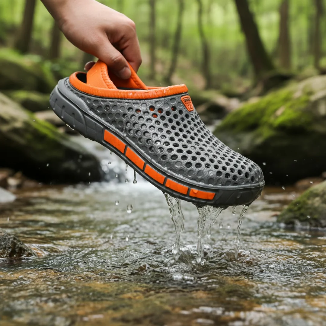 Heren Instappers Sandalen – Ademend – Verstelbare Hielband - Afbeelding 7
