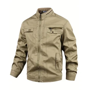 Heren Voorjaar Jas – Winddicht & Casual – Outdoor