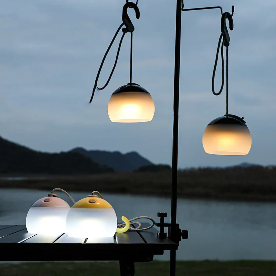 Campinglamp Vintage - USB - Afbeelding 8