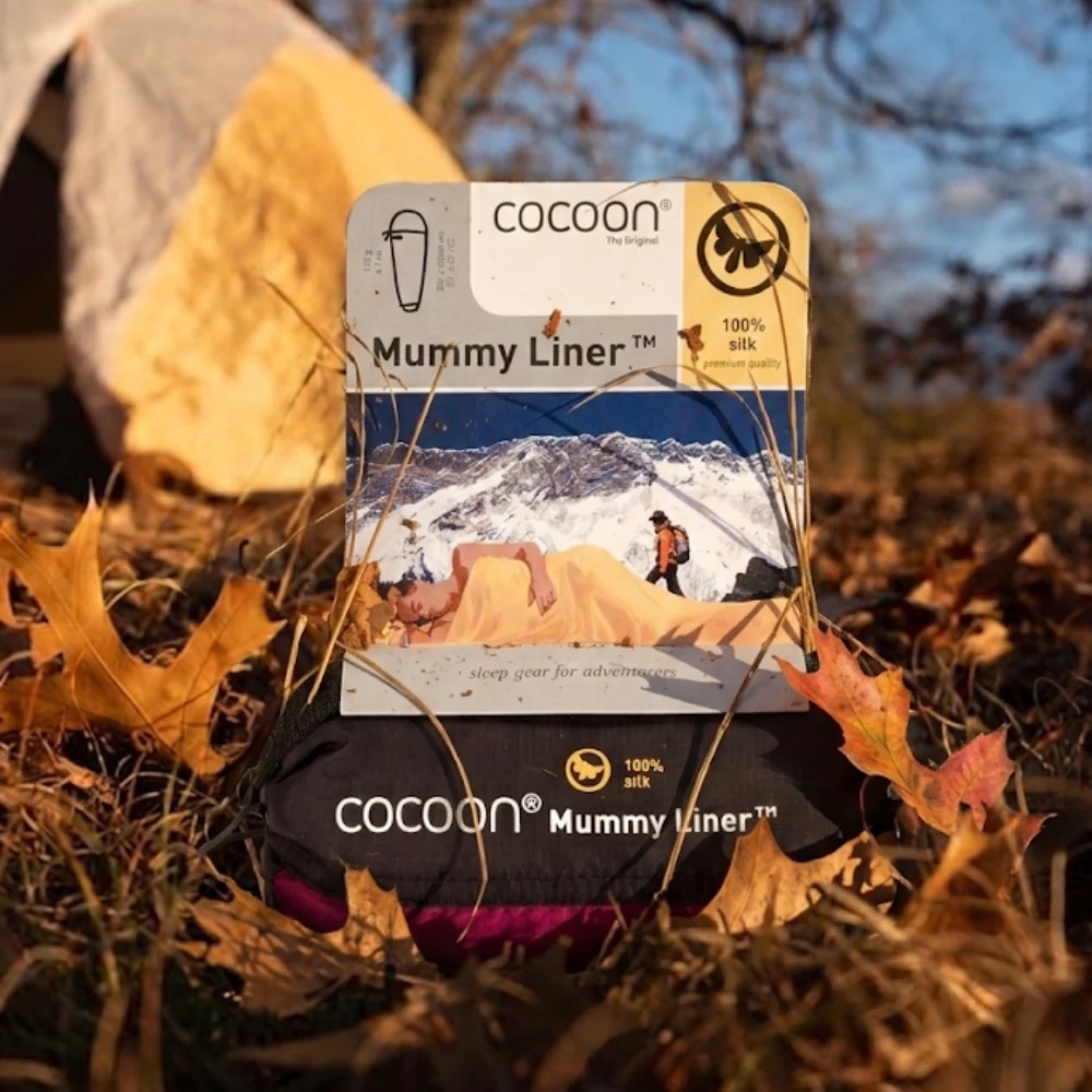 Cocoon Mummy Liner • Zijden mummielaken - Afbeelding 7