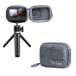 Telesin Opberghoes voor GoPro 9 / GoPro 10 / GoPro 11 / GoPro 12 - Zwart/Grijs