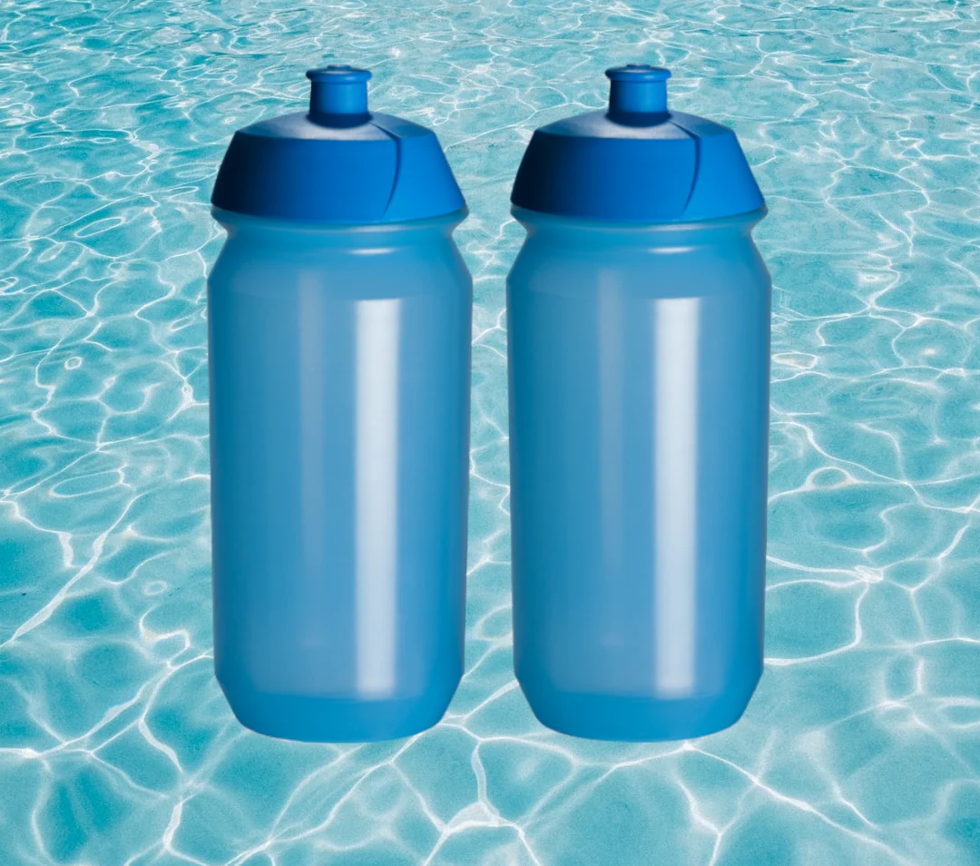 2 x Bidon Pro Sport Lights - 500 ml - Transparant Blauw - Afbeelding 3