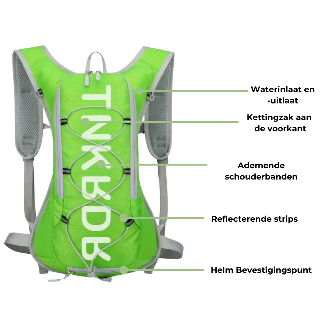 Rugtas Fietsen - 20L - Helmbevestiging - Afbeelding 7