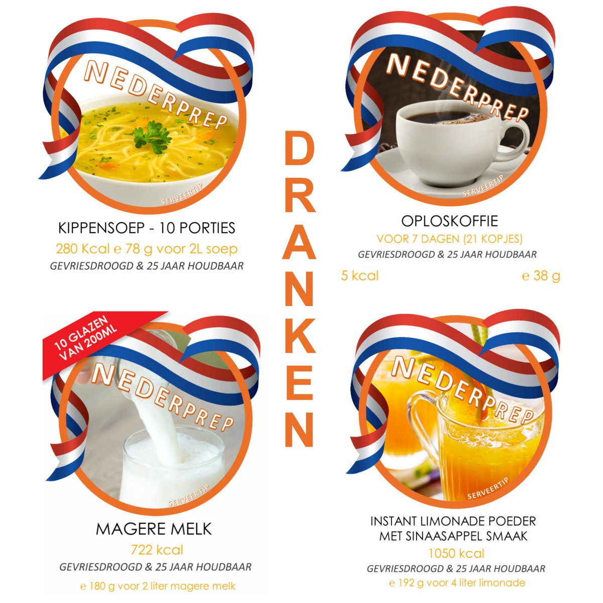 Noodrantsoen.nl compleet noodrantsoen 7-daags 25 jaar houdbaar - Afbeelding 6