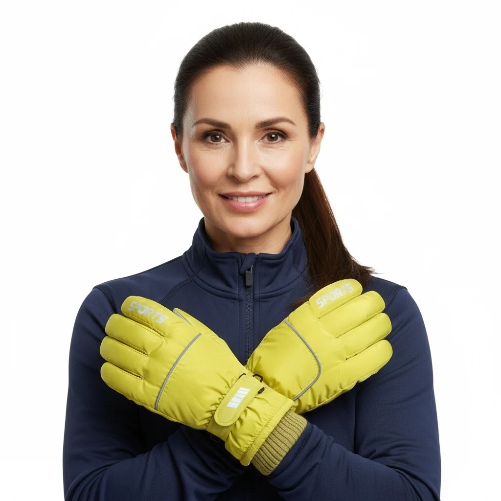Dames Thermo Skihandschoenen – Touchscreen Compatibel - Afbeelding 3