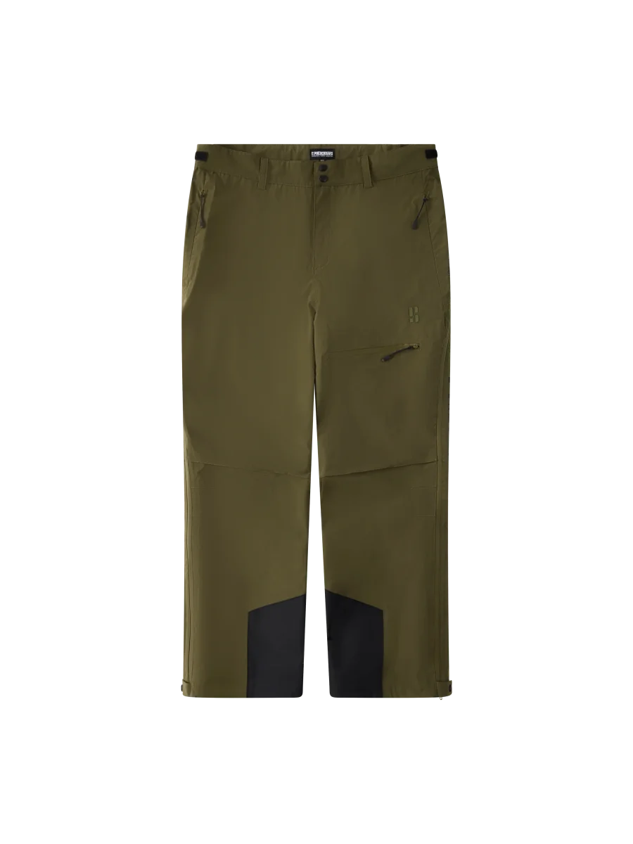 Freeride 3L Shell Pant Men | Olive Green - Afbeelding 7
