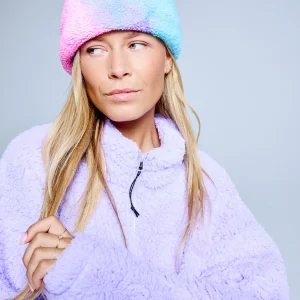 Teddy Twist Hat | Pink Blue Yellow