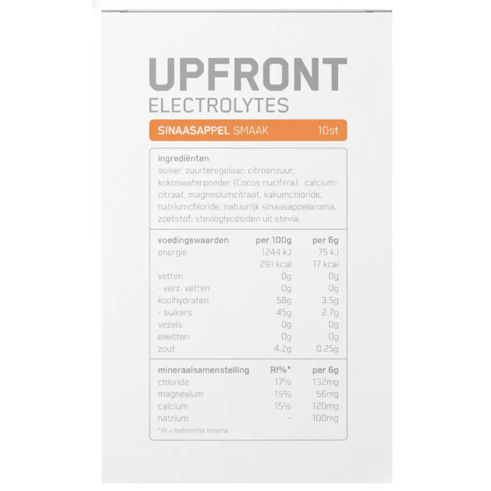 Upfront • Electrolytes sinaasappel • Snelle hydratatie - Afbeelding 2