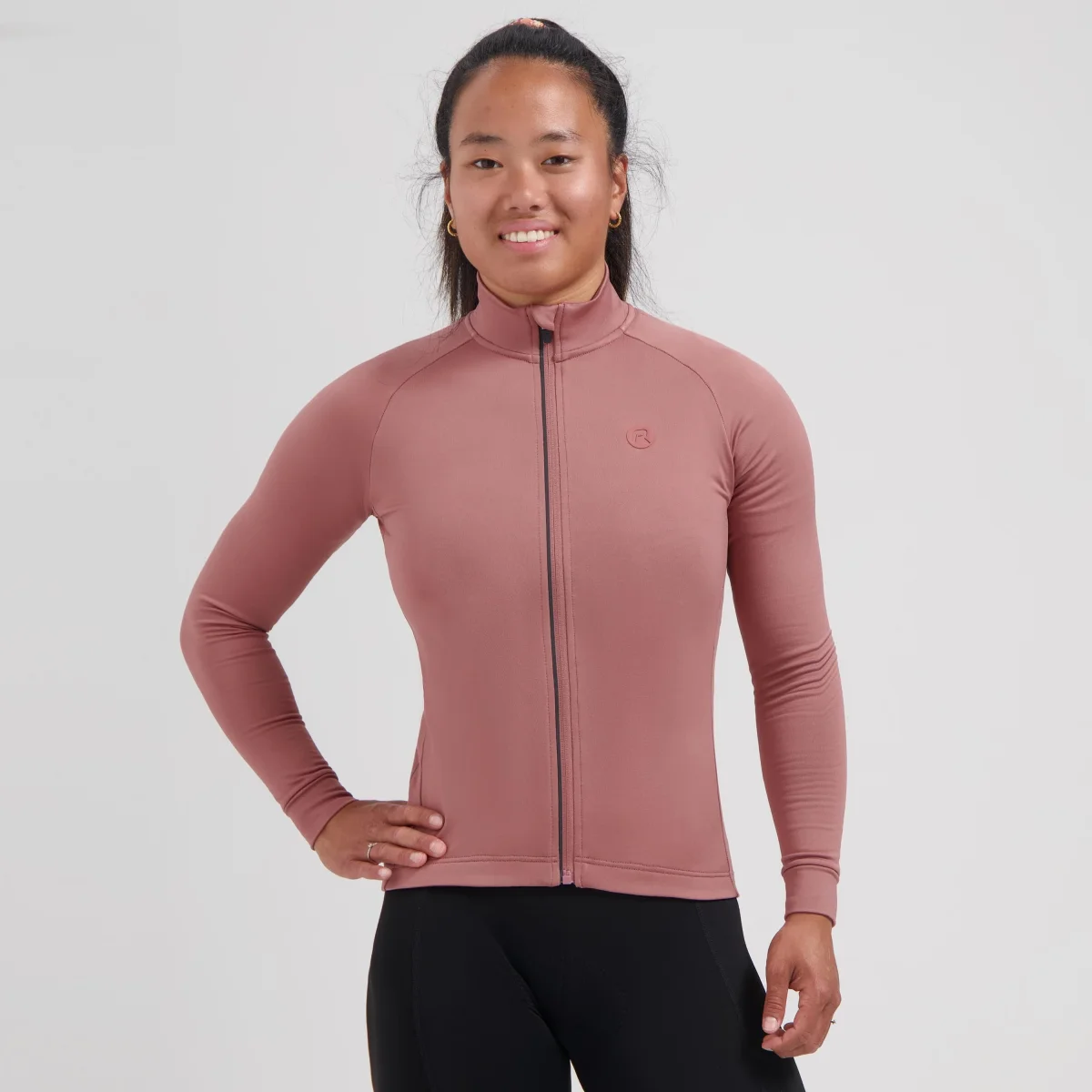 Essential II Fietsshirt Lange Mouw Dames - Chutney - Afbeelding 3
