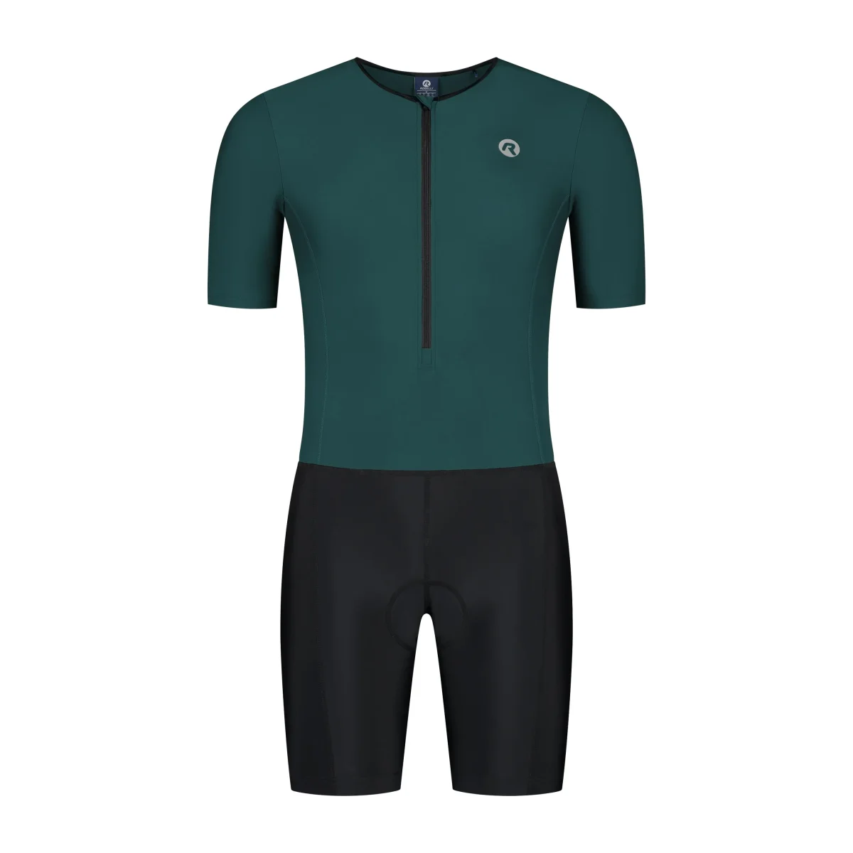 Florida triathlon pak korte mouw - Zwart/Donker Teal
