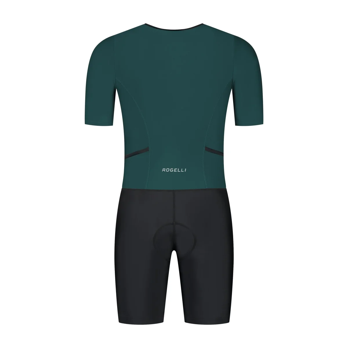 Florida triathlon pak korte mouw - Zwart/Donker Teal - Afbeelding 6