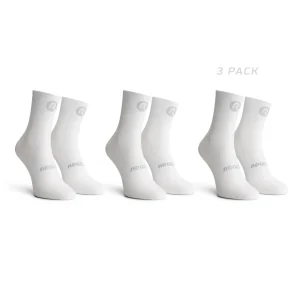 3-Pack Core Fietssokken Kids - Wit