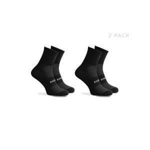 2-Pack Essential Fietssokken - Zwart