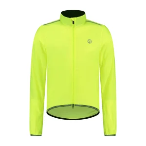 Essential Regenjack Heren - Neon Geel