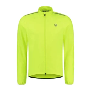 Distance Regenjack Heren - Neon Geel