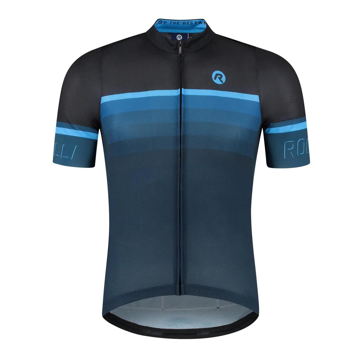 Hero II Fietsshirt Heren - Zwart/Blauw - Afbeelding 2