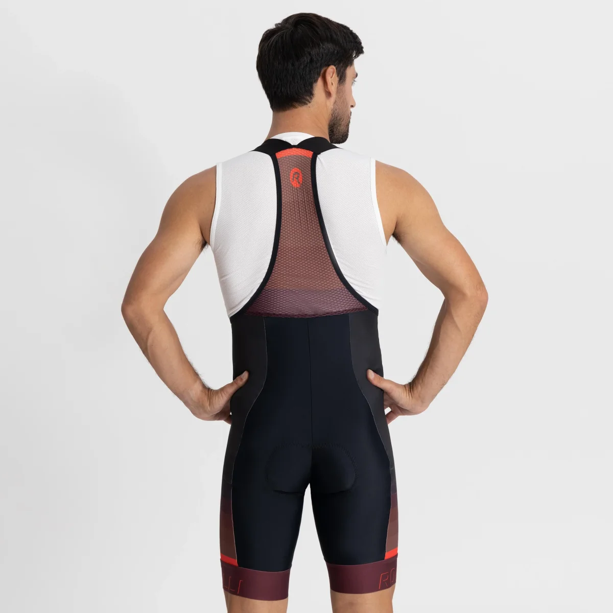 Hero II Fietsbroek Heren - Zwart/Bordeaux - Afbeelding 5