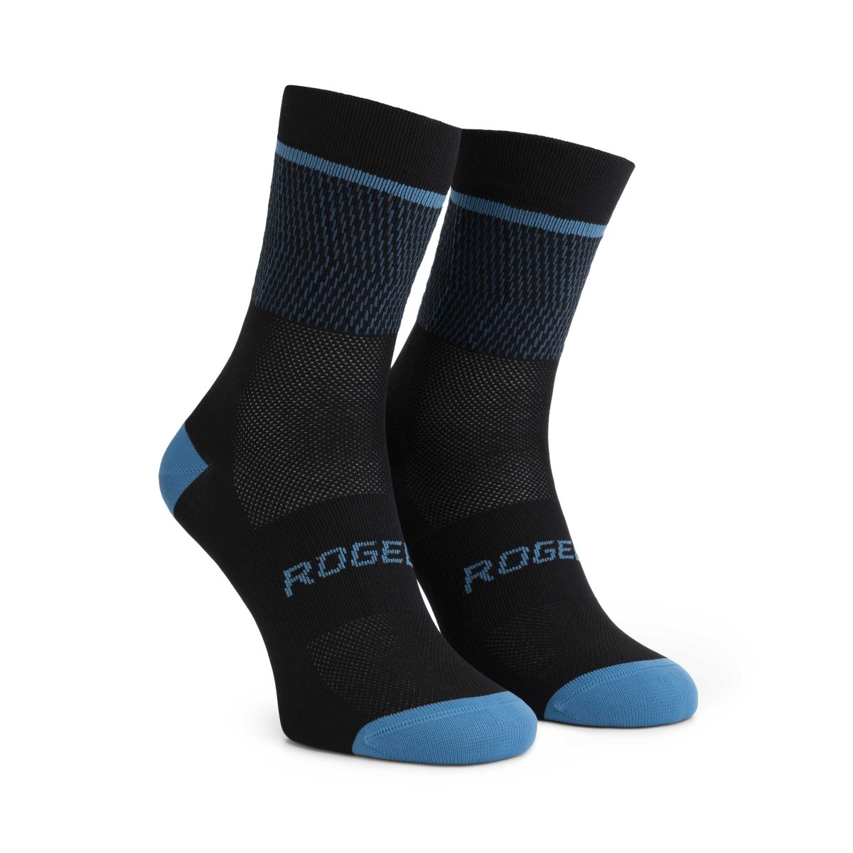 Hero II Fietssokken - Zwart/Blauw - Afbeelding 2