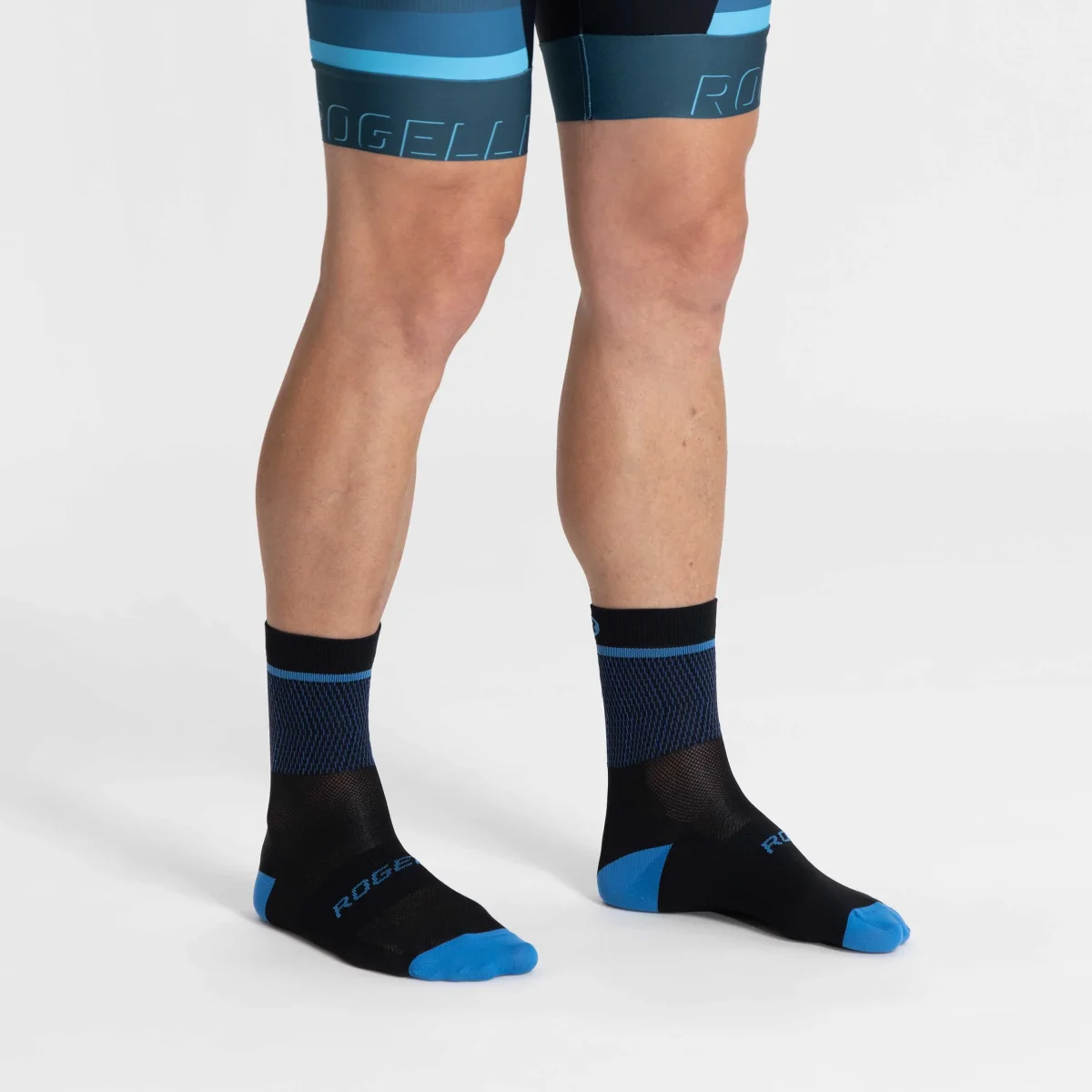 Hero II Fietssokken - Zwart/Blauw - Afbeelding 3