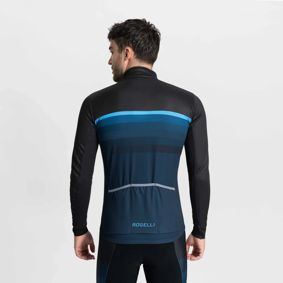 Hero II Winter Fietsjack Heren - Zwart/Blauw - Afbeelding 5