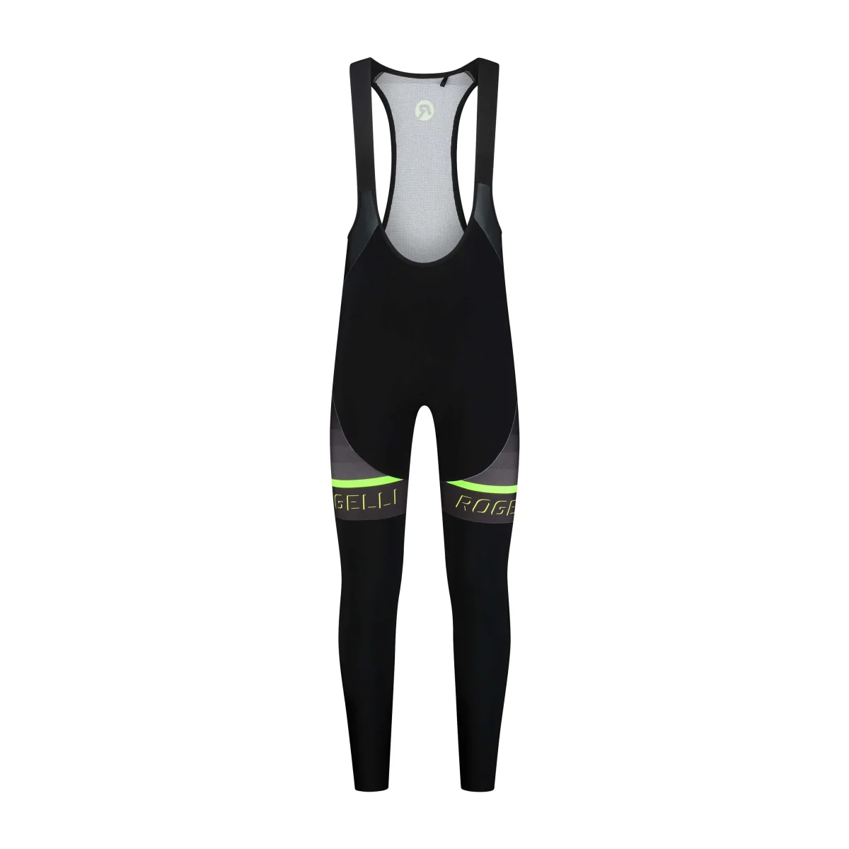 Hero II Lange Fietsbroek Heren - Zwart/Neon Geel - Afbeelding 2