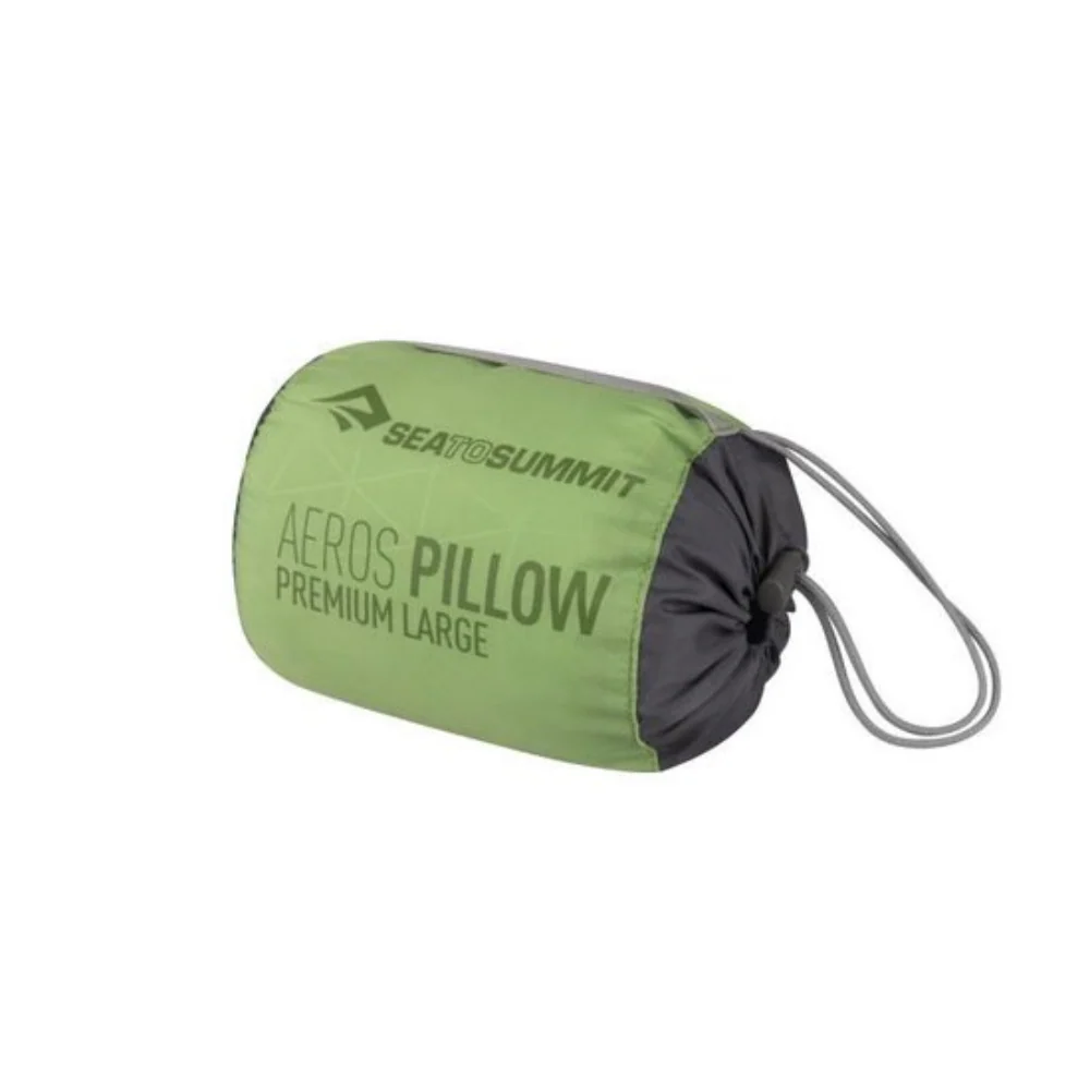 Sea to Summit Aeros Premium | Opblaasbaar Hoofdkussen | Groot Lime - Afbeelding 6