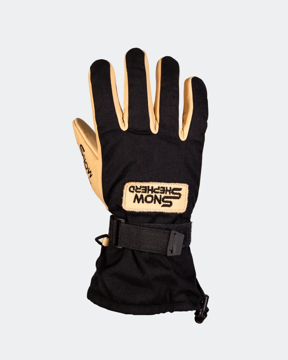 Gauntlet Handschoenen Tan/Zwart - Afbeelding 2