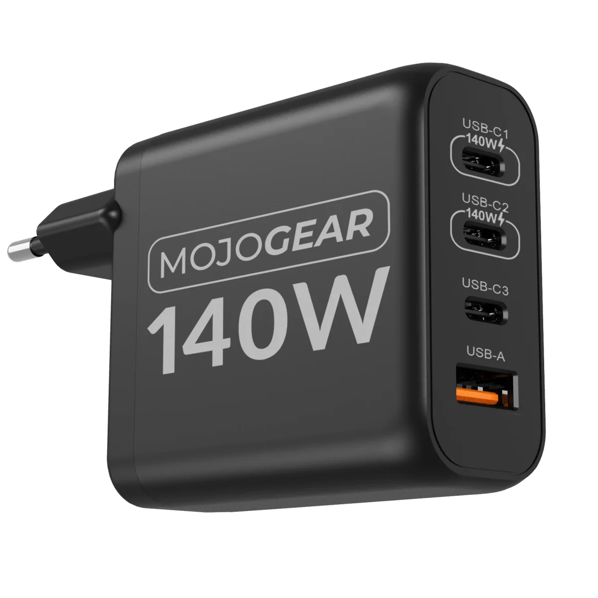 MOJOGEAR CHARGE+ 140 Watt oplader met USB naar USB-C kabel 1,5 meter - Afbeelding 8