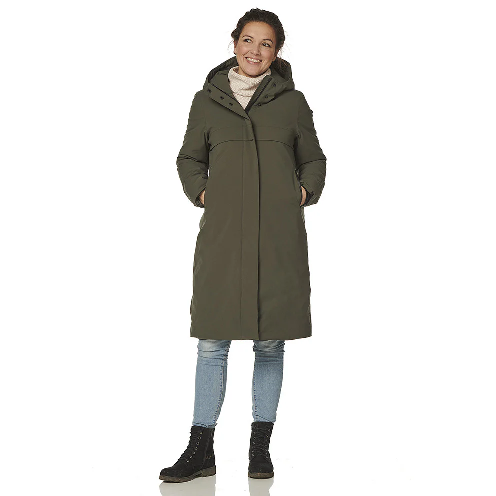 Happy Rainy Days Winterjas Dames Boston Groen *Laatste maat XXXL* - Afbeelding 4