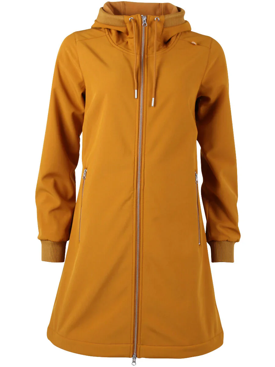 Danefae Softshell Regenjas Danejane Dames Mustard - Afbeelding 7