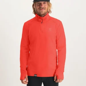 Four Seasons Lightweight Pully Men | Mandarin red