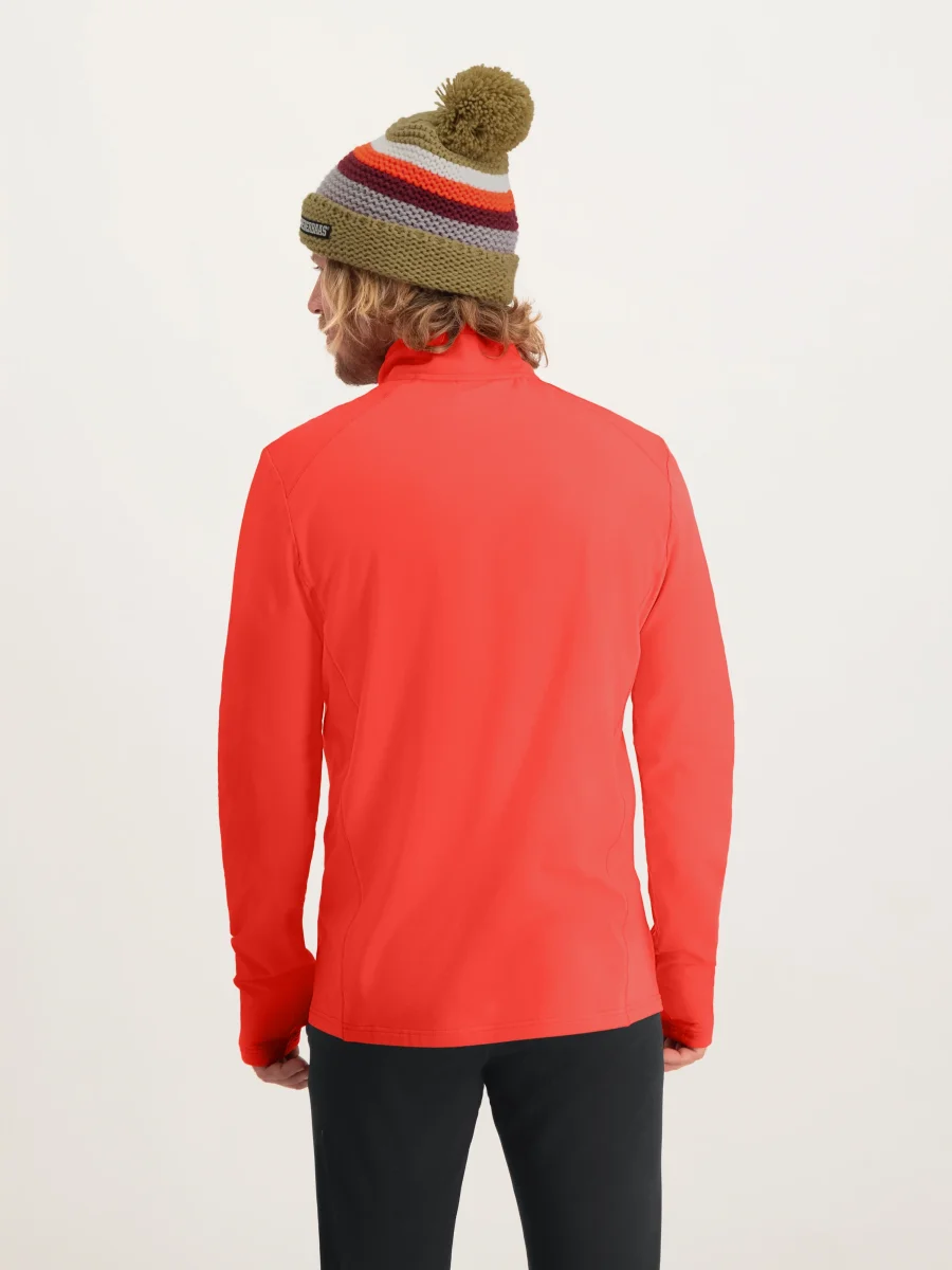 Four Seasons Lightweight Pully Men | Mandarin red - Afbeelding 4