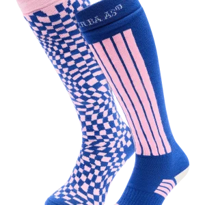 Ski Socks 2-pack | Ballpoint Blue