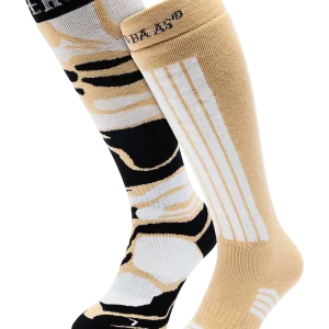 Ski Socks 2-pack | Warm Sand