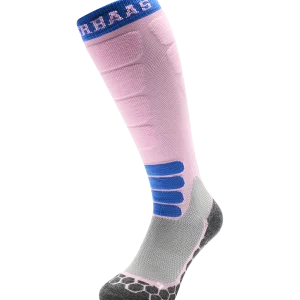 Merino Pro Ski Socks | Powder Rose
