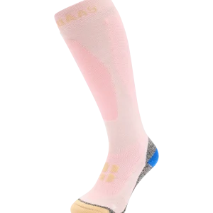 Bamboo Freeride Ski Socks | Powder Rose