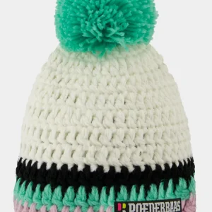 Classic Colorful Beanie | White Multi