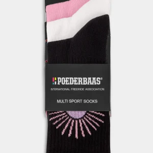 Multi Sport Socks 3-pack | Black Multi