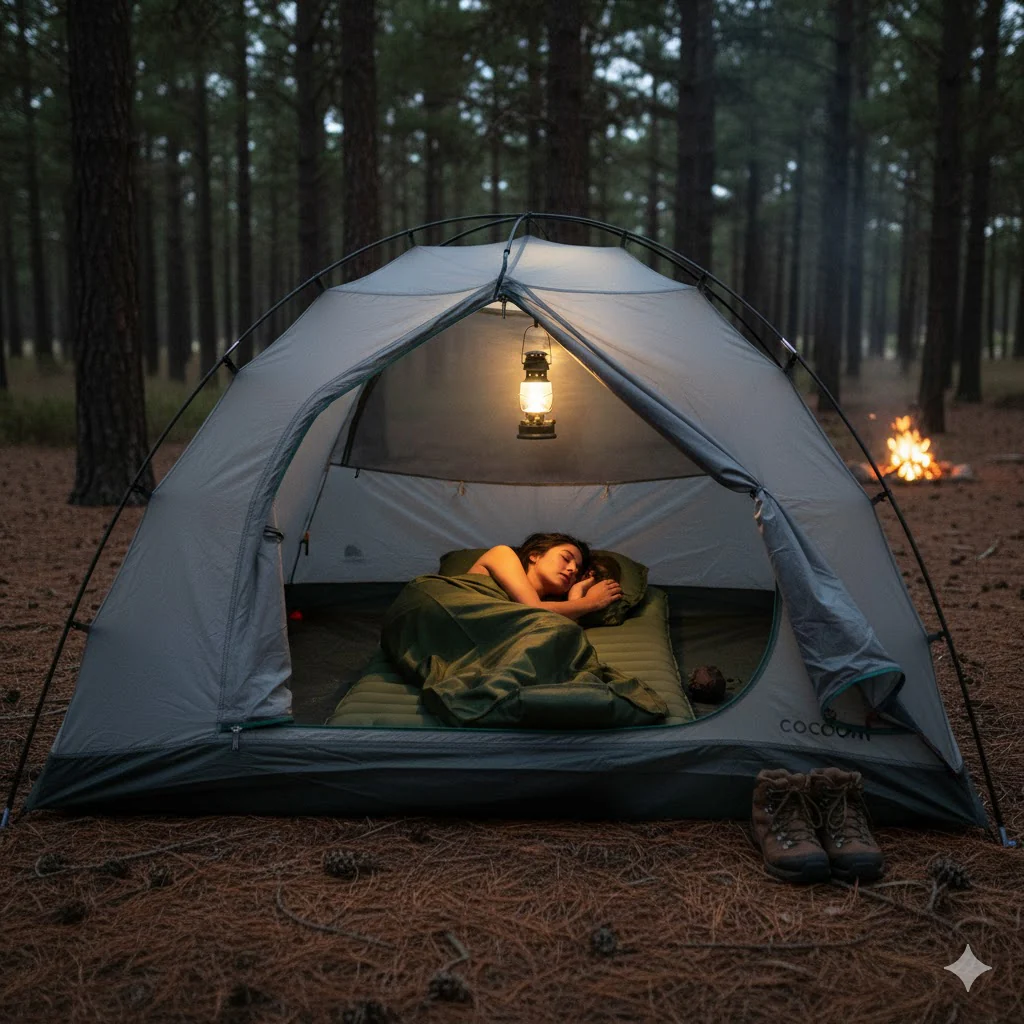 Cocoon Mummy Liner • Zijden mummielaken - Afbeelding 5